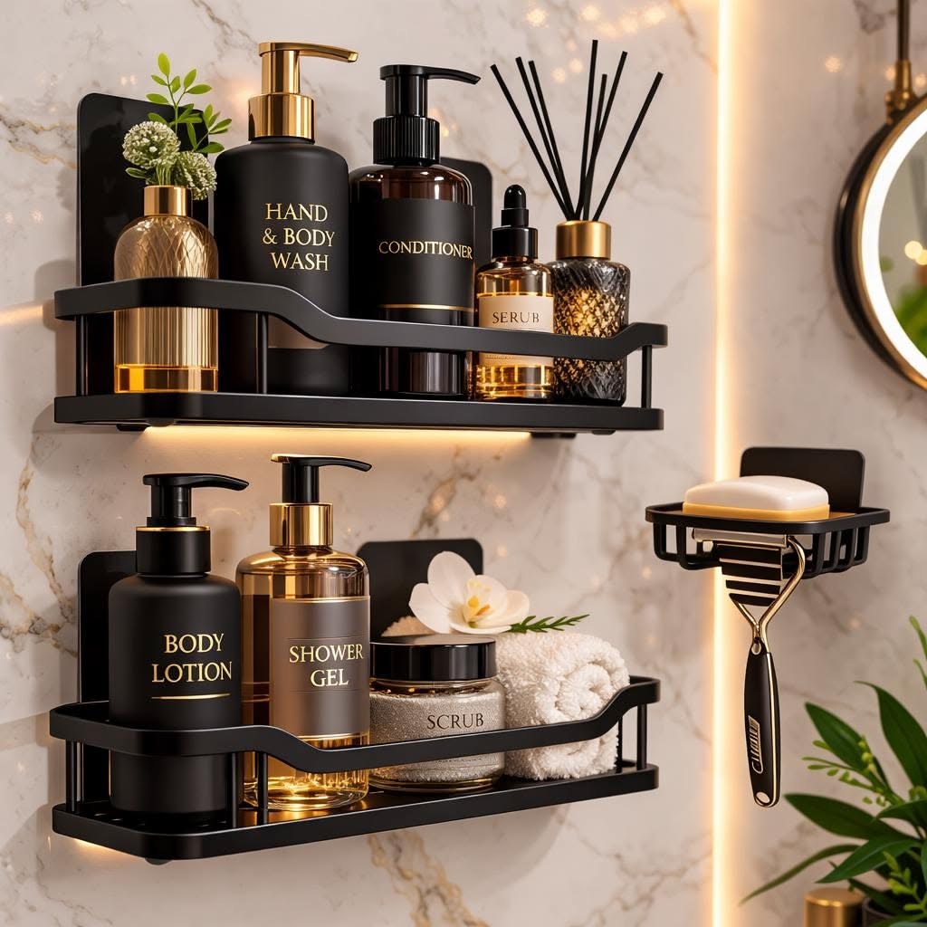 Top Rated Shower Storage Products on Amazon 2026 These best selling shower storage products are perfect for clean girl aesthetic setups and come with high durability. Shop now and create a organized shower space. #HomeOrganization #ShowerCaddy #HomeHacks #DeclutterHome #PinterestFinds