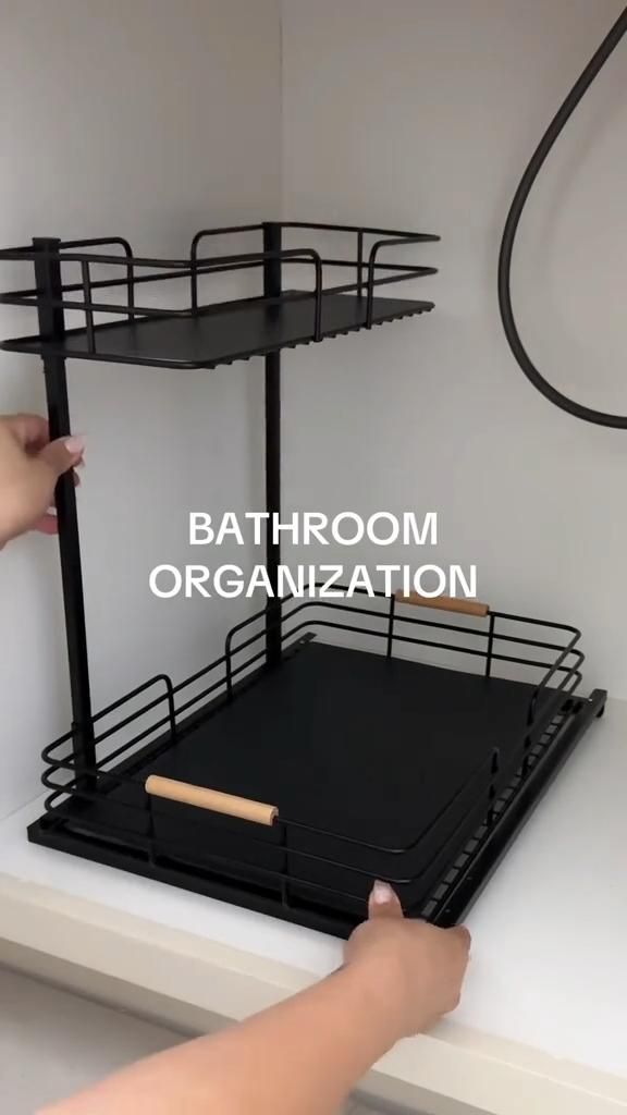 Best Amazon Bathroom Organizers Everyone Is Buying Discover amazon bathroom storage products with reviews that everyone is adding to cart right now. Check price & reviews and create a spa inspired bathroom setup. #HomeOrganization #CleanBathroom #AmazonDeals #StorageHacks #AmazonShopping