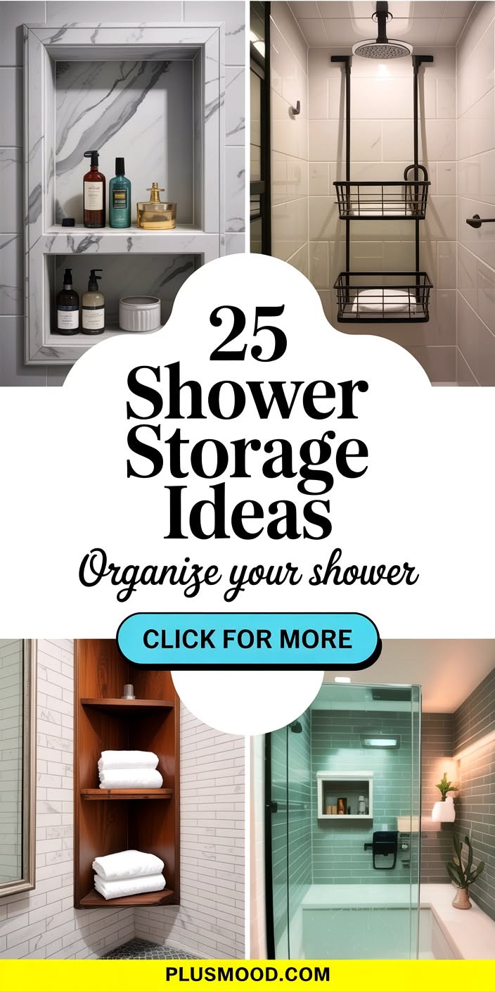 Best Amazon Shower Storage Solutions Everyone Is Buying These best selling shower storage products are perfect for modern homes and come with great reviews. Don’t miss these bathroom deals and create a organized shower space. #AmazonMustHaves #CleanBathroom #MinimalBathroom #DeclutterHome #BathroomMustHaves